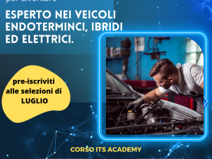 Tecnico Superiore ITS Esperto dei Veicoli Endotermici, Ibridi ed Elettrici